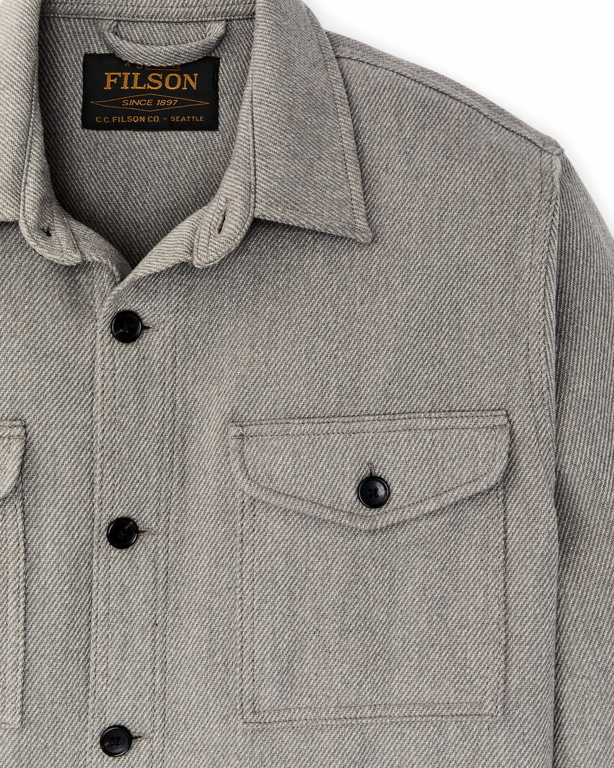 Filson Trusted / Deer Island Jac-Shirt - Heather Natural