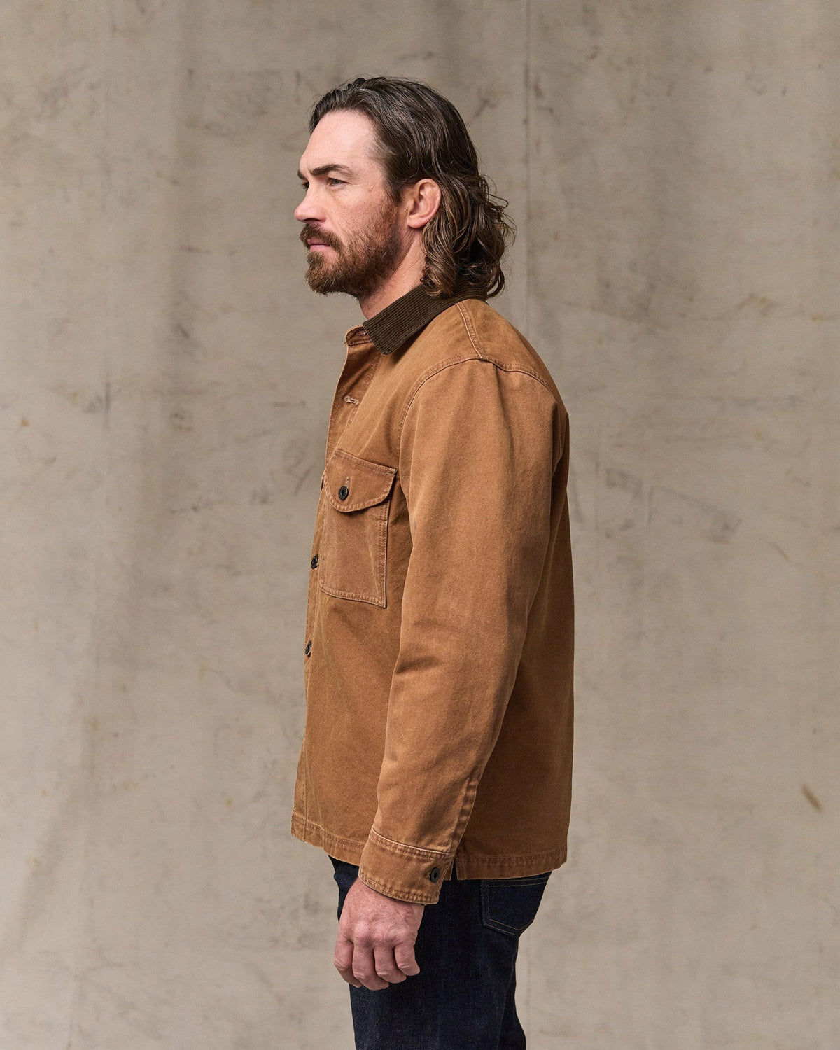 Filson Trusted / Rustic Canvas Jac-shirt - Whiskey