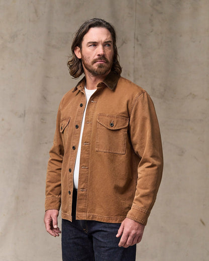Filson Trusted / Rustic Canvas Jac-shirt - Whiskey