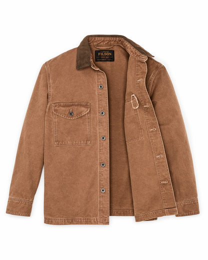 Filson Trusted / Rustic Canvas Jac-shirt - Whiskey