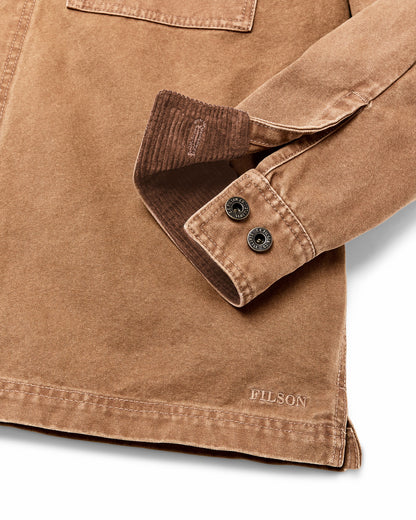 Filson Trusted / Rustic Canvas Jac-shirt - Whiskey