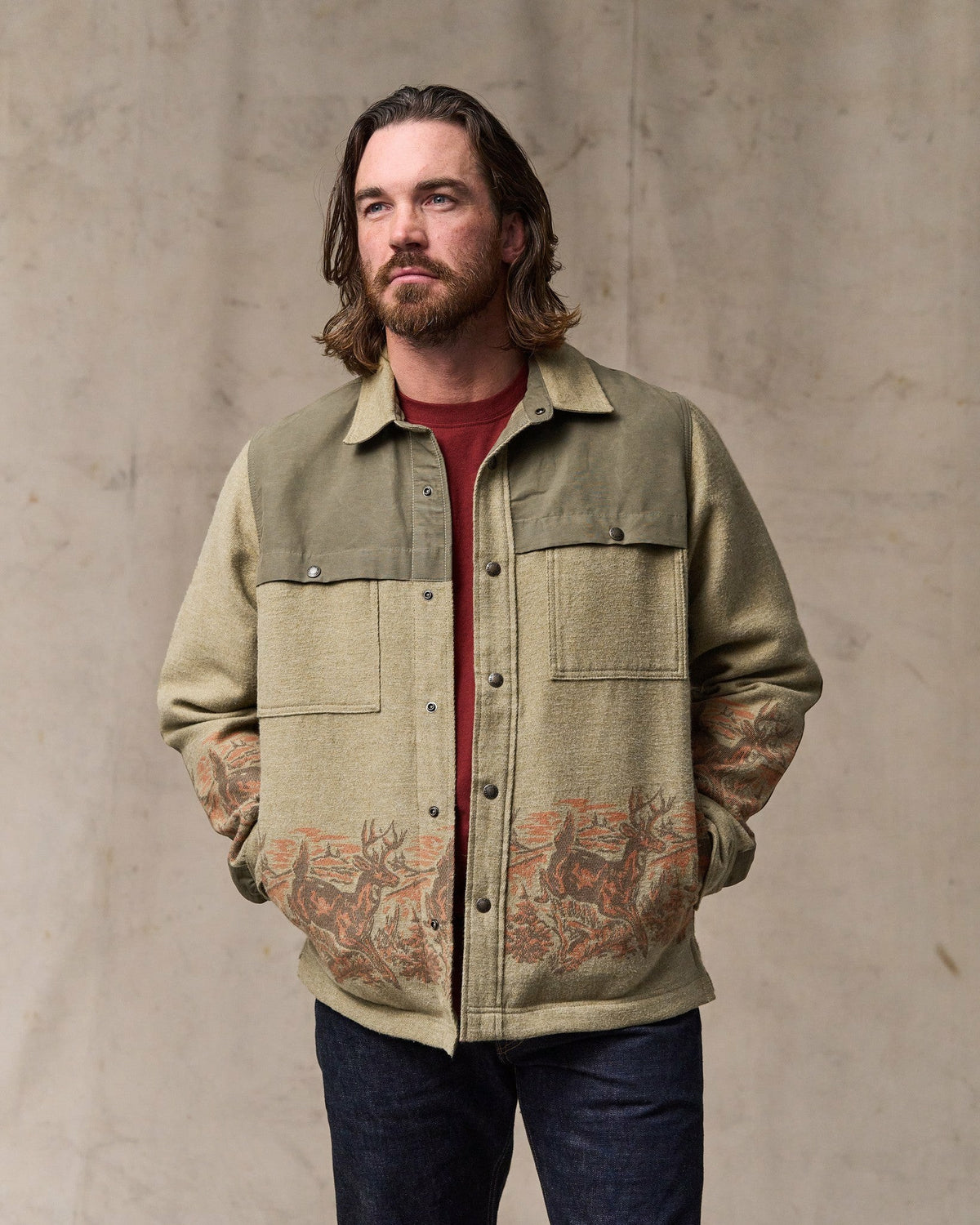 Filson Quality / Colchuck Forester Jac-shirt - Sage Heather