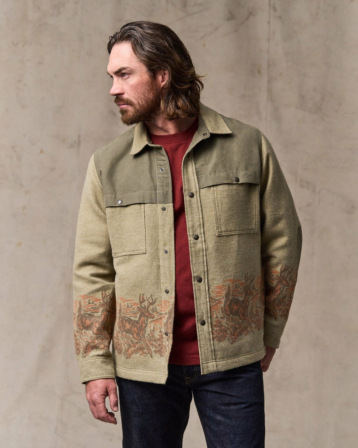Filson Quality / Colchuck Forester Jac-shirt - Sage Heather