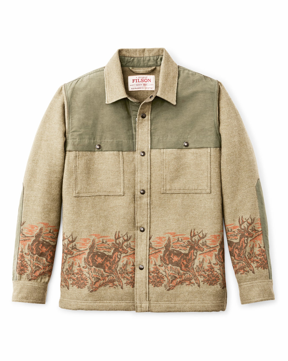 Filson Quality / Colchuck Forester Jac-shirt - Sage Heather