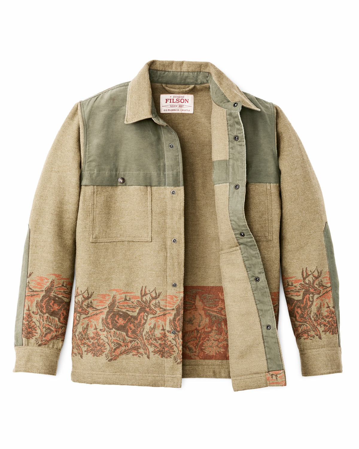 Filson Quality / Colchuck Forester Jac-shirt - Sage Heather