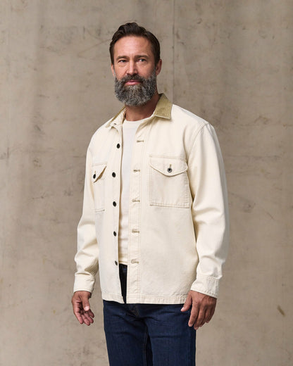 Filson Trusted / Rustic Canvas Jac-shirt - Natural Seed