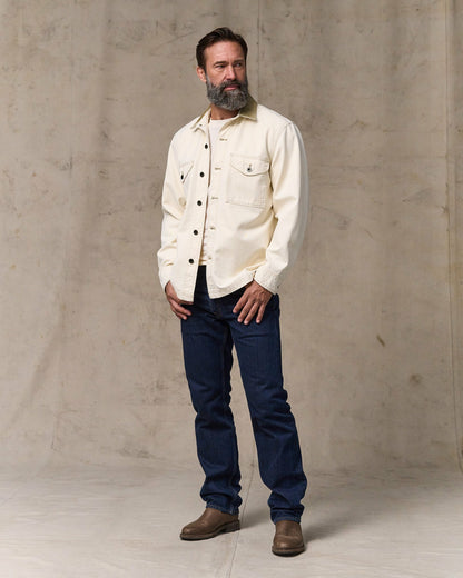 Filson Trusted / Rustic Canvas Jac-shirt - Natural Seed