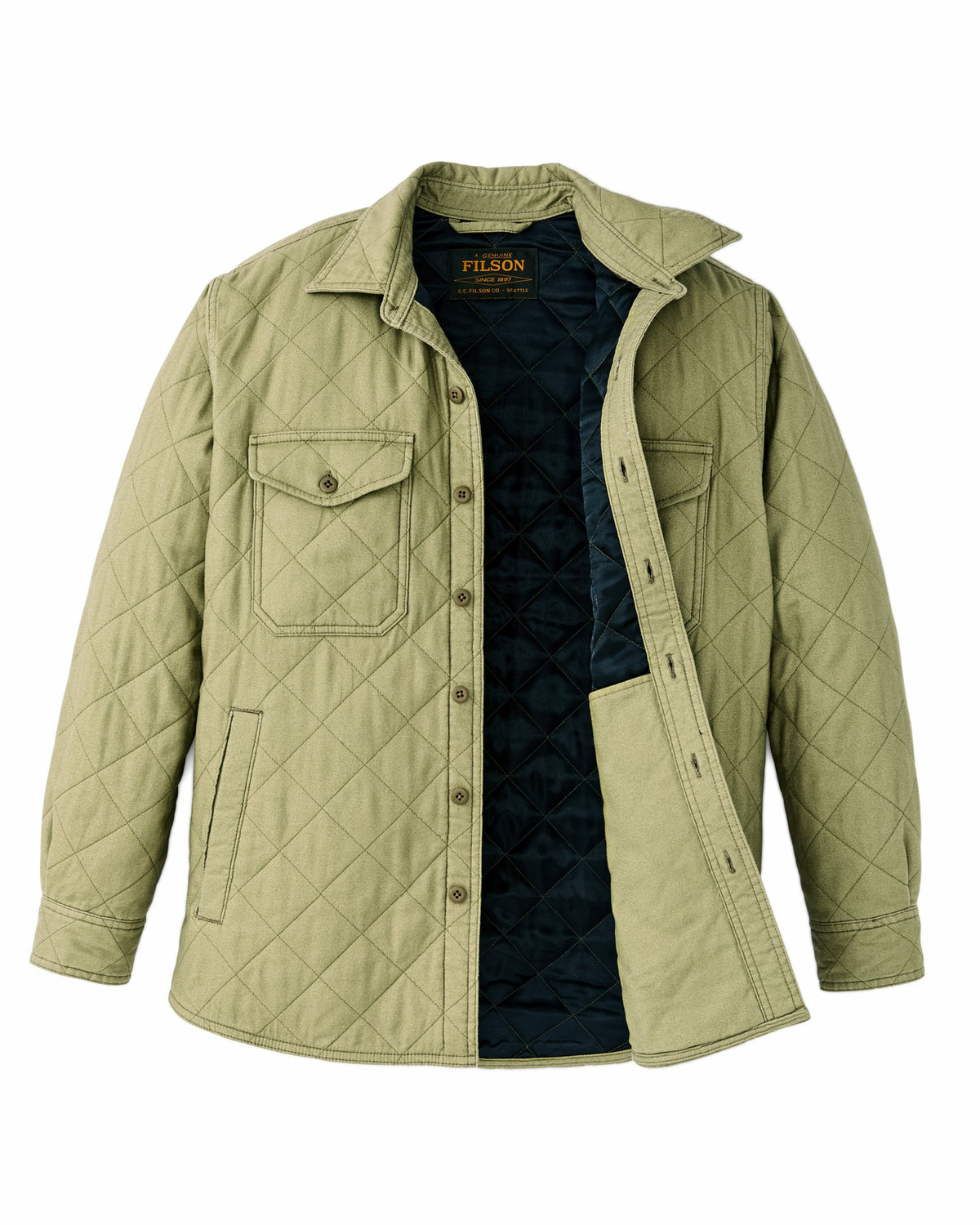Filson Everyday / Insulated Flannel Jac-shirt - Lakebed