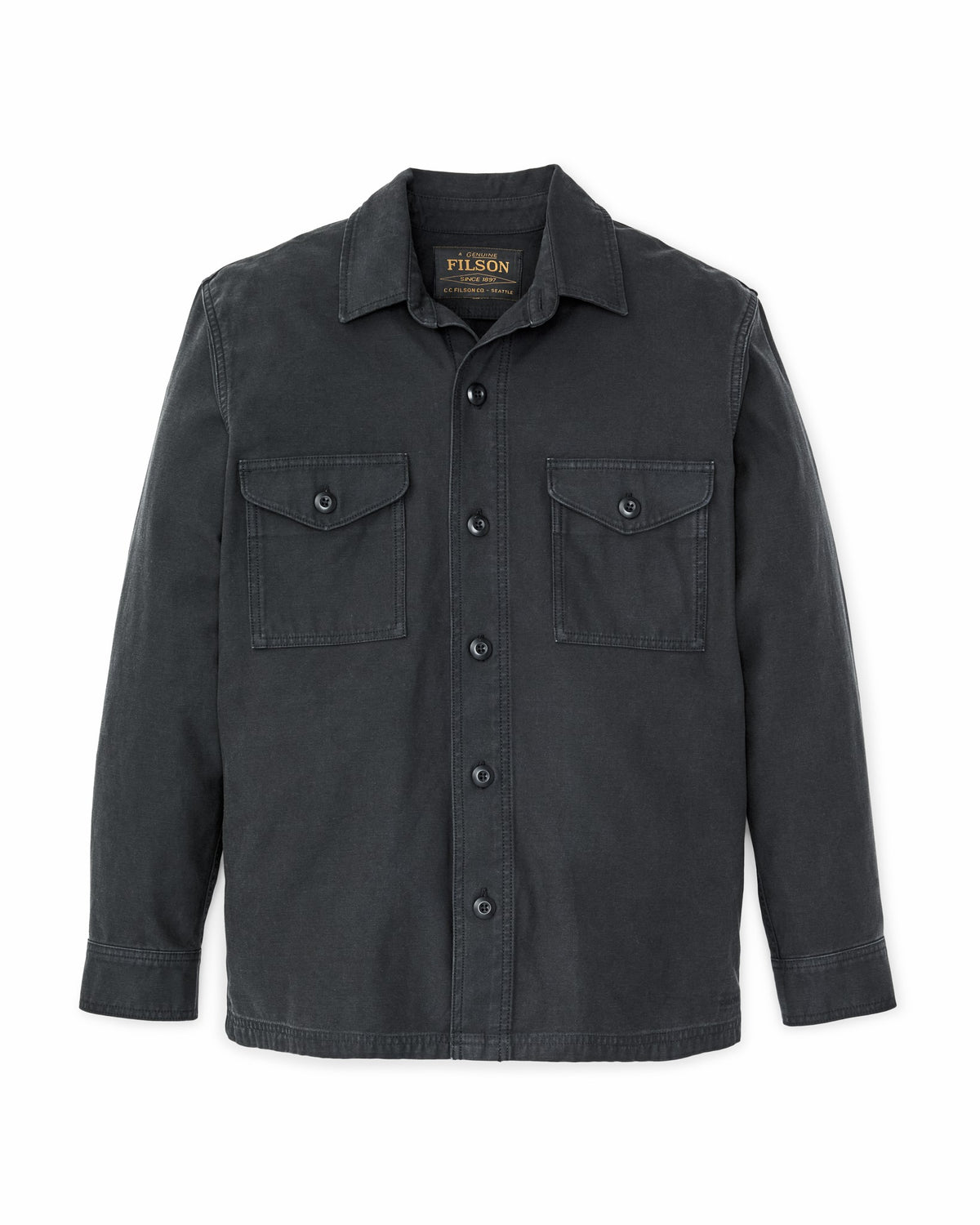 Filson Classic / Field Jac-Shirt - Washed Faded Black