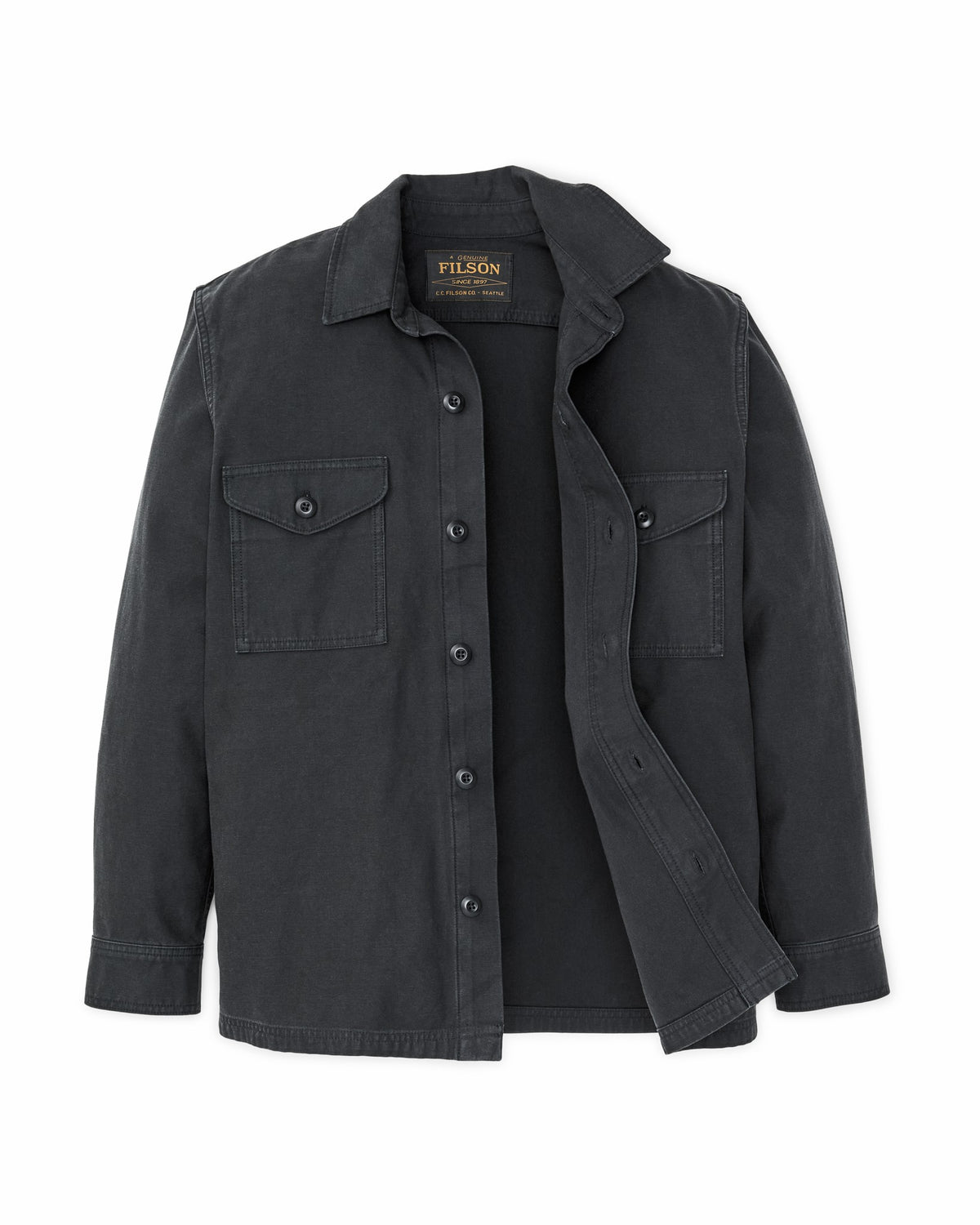 Filson Classic / Field Jac-Shirt - Washed Faded Black