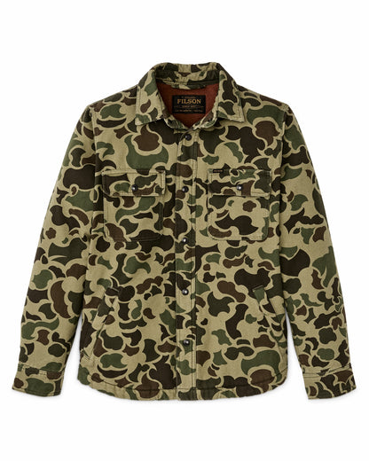 Filson Best Seller / Fleece Lined Jac-shirt - Tundra Shrub Camo