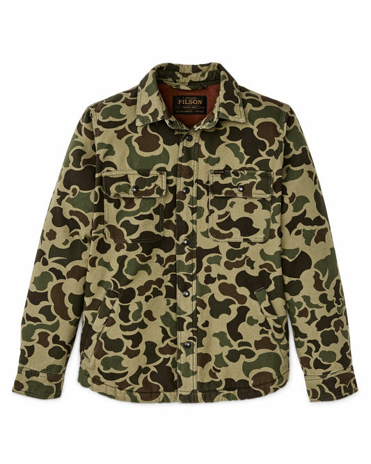 Filson Best Seller / Fleece Lined Jac-shirt - Tundra Shrub Camo