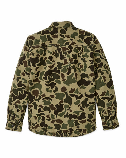 Filson Best Seller / Fleece Lined Jac-shirt - Tundra Shrub Camo