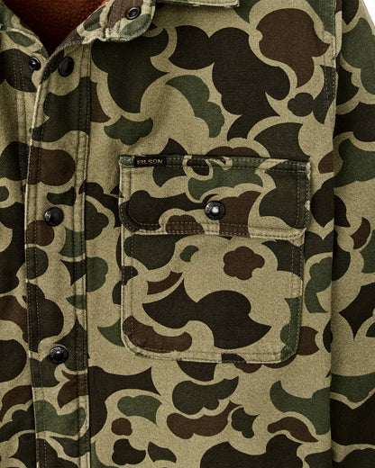 Filson Best Seller / Fleece Lined Jac-shirt - Tundra Shrub Camo