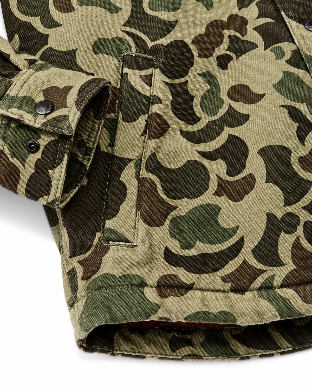 Filson Best Seller / Fleece Lined Jac-shirt - Tundra Shrub Camo