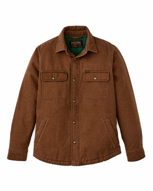 Filson Featured / Fleece Lined Jac-shirt - Brown