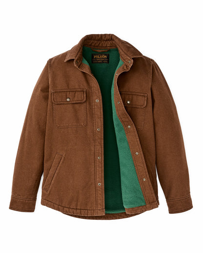 Filson Featured / Fleece Lined Jac-shirt - Brown