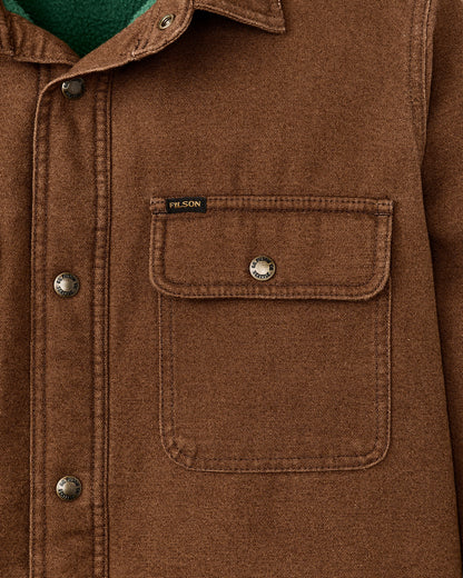 Filson Featured / Fleece Lined Jac-shirt - Brown