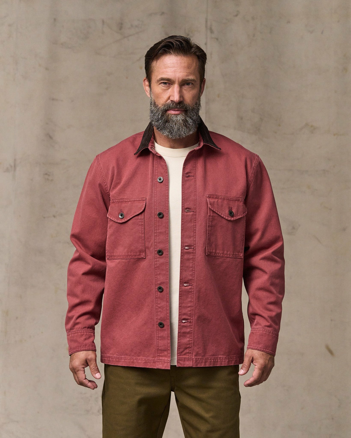 Filson Featured / Rustic Canvas Jac-shirt - Red Rock