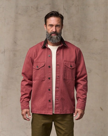 Filson Featured / Rustic Canvas Jac-shirt - Red Rock