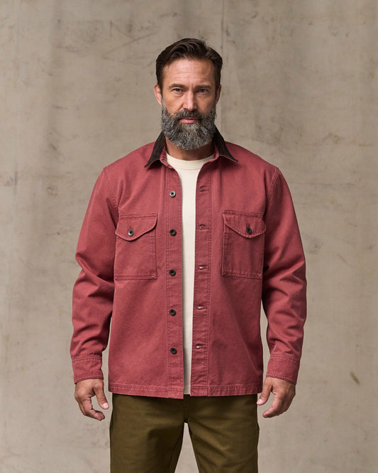 Filson Featured / Rustic Canvas Jac-shirt - Red Rock