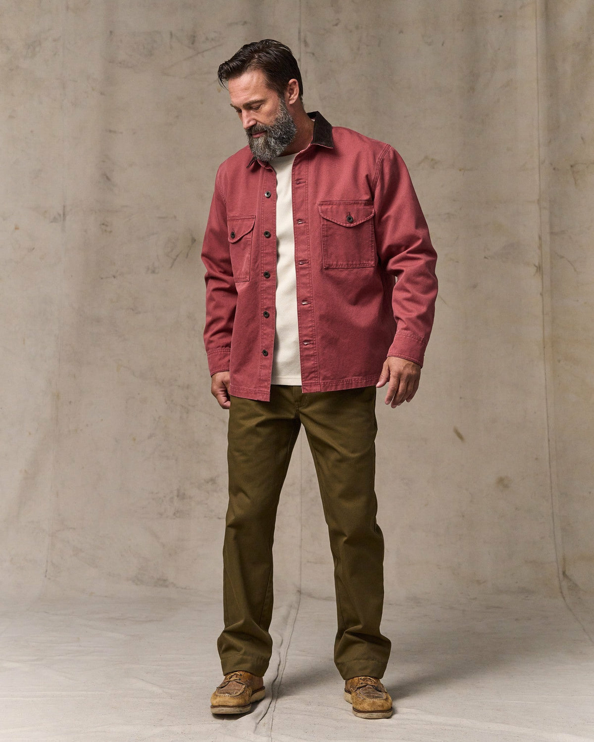 Filson Featured / Rustic Canvas Jac-shirt - Red Rock