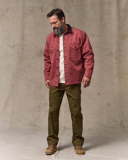Filson Featured / Rustic Canvas Jac-shirt - Red Rock