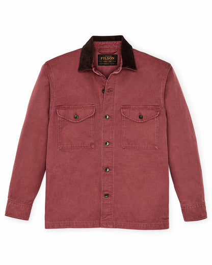 Filson Featured / Rustic Canvas Jac-shirt - Red Rock