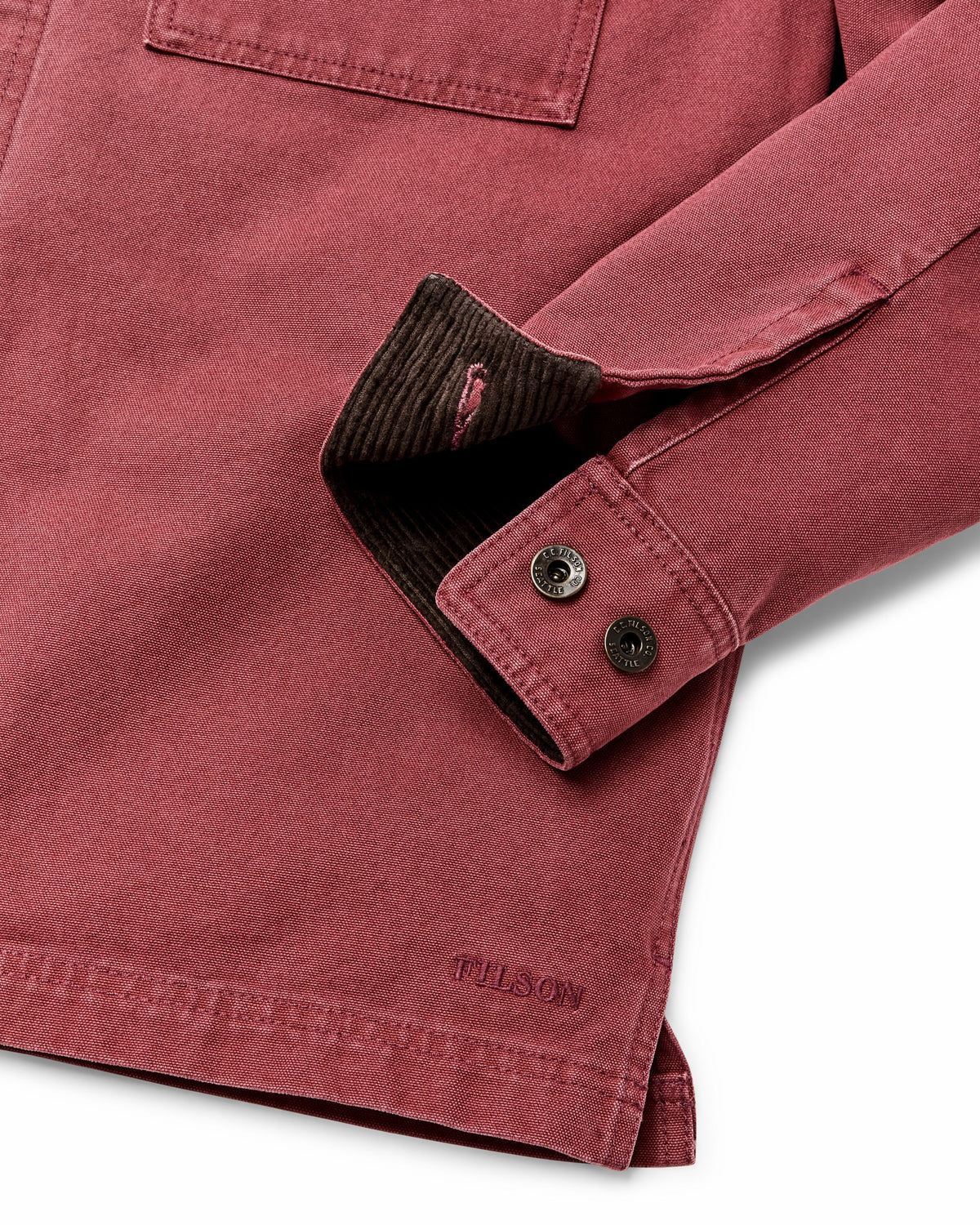 Filson Featured / Rustic Canvas Jac-shirt - Red Rock