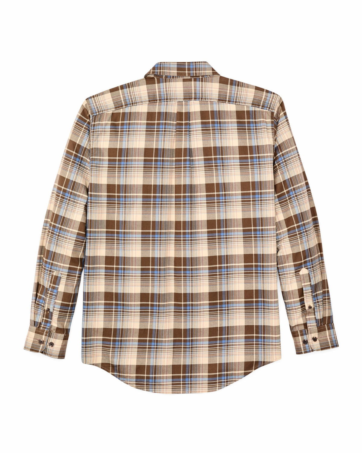 Filson Customer Favorite / Lightweight Alaskan Guide Shirt - Cream / Blue / Multi Plaid