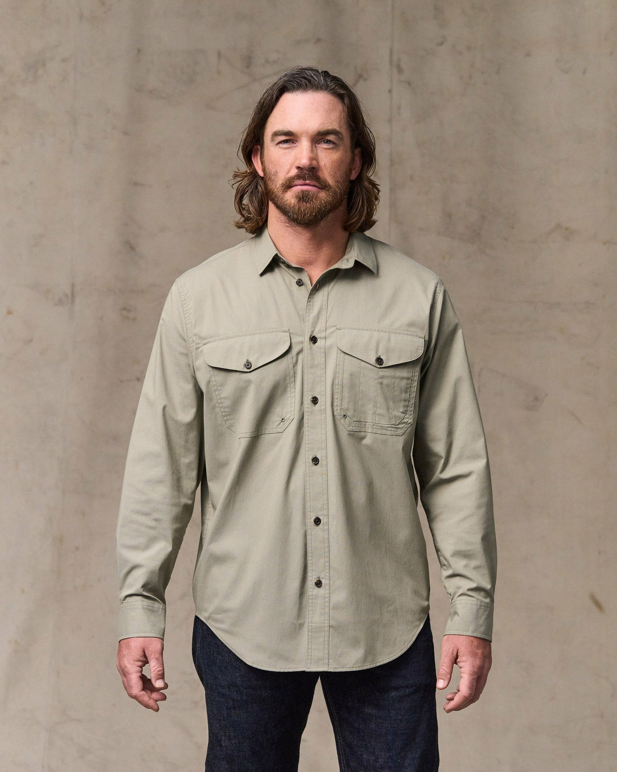 Filson Essential / Twin Lakes Sport Shirt - Dark Clay