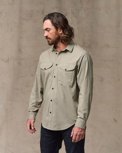 Filson Essential / Twin Lakes Sport Shirt - Dark Clay