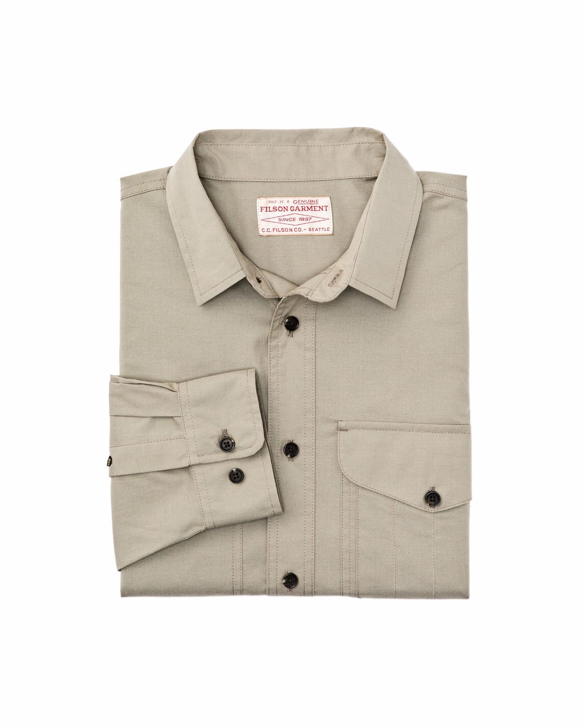 Filson Essential / Twin Lakes Sport Shirt - Dark Clay