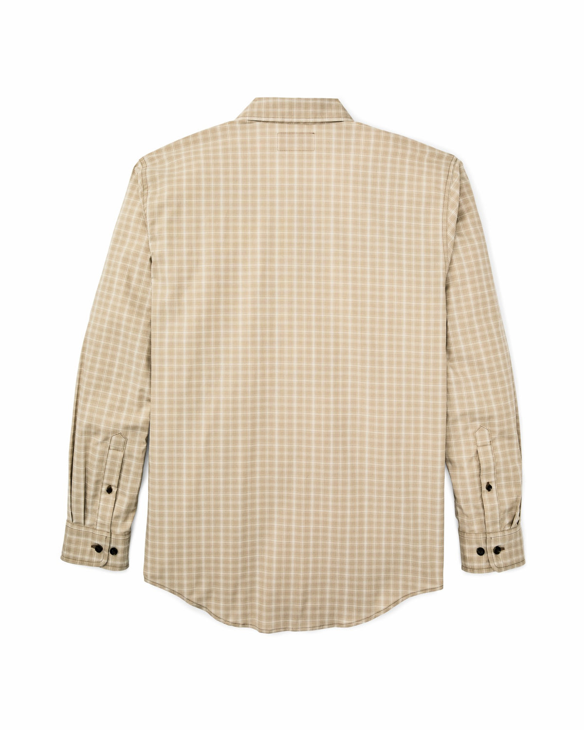 Filson Featured / Twin Lakes Sport Shirt - Tan / Cream Plaid
