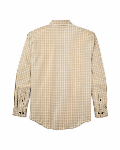 Filson Featured / Twin Lakes Sport Shirt - Tan / Cream Plaid