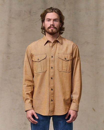Filson Great Value / Denim Guide Shirt - Harvest Tan