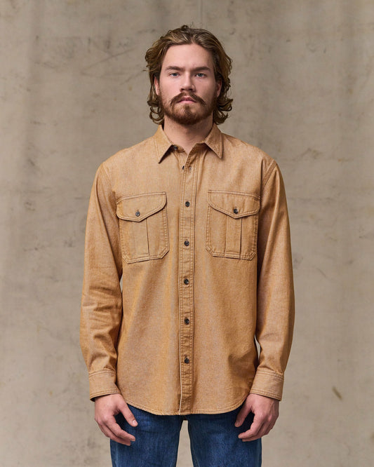 Filson Great Value / Denim Guide Shirt - Harvest Tan