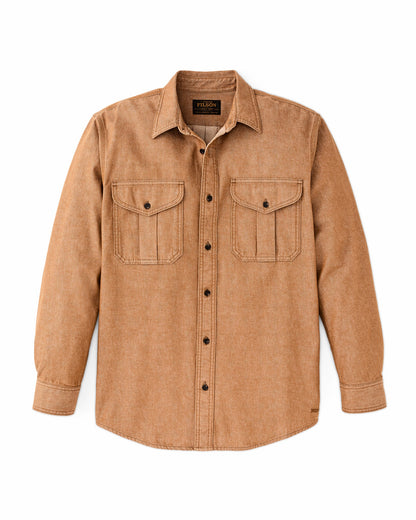Filson Great Value / Denim Guide Shirt - Harvest Tan