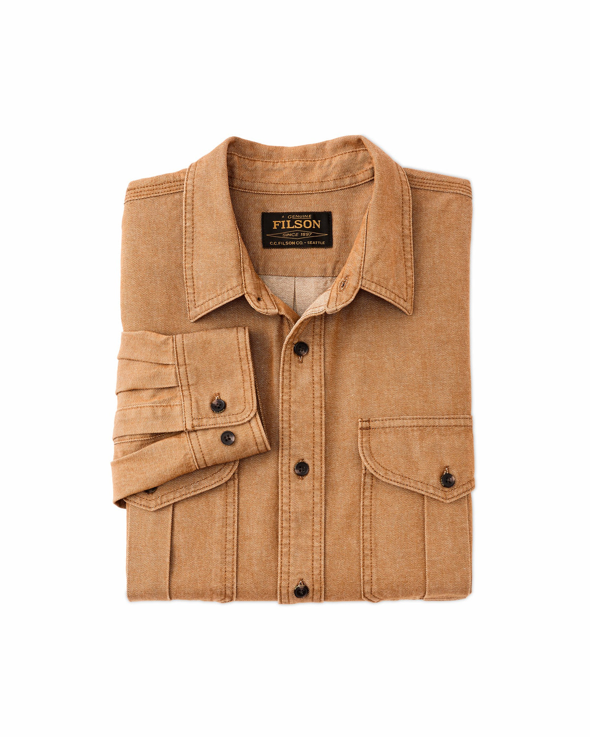 Filson Great Value / Denim Guide Shirt - Harvest Tan