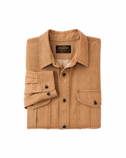 Filson Great Value / Denim Guide Shirt - Harvest Tan