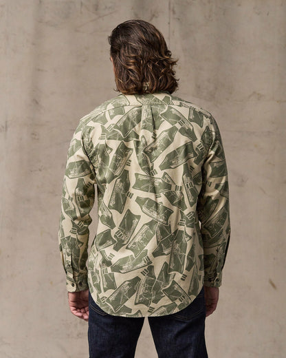 Filson Special Offer / Lightweight Alaskan Guide Shirt - Khaki / Print