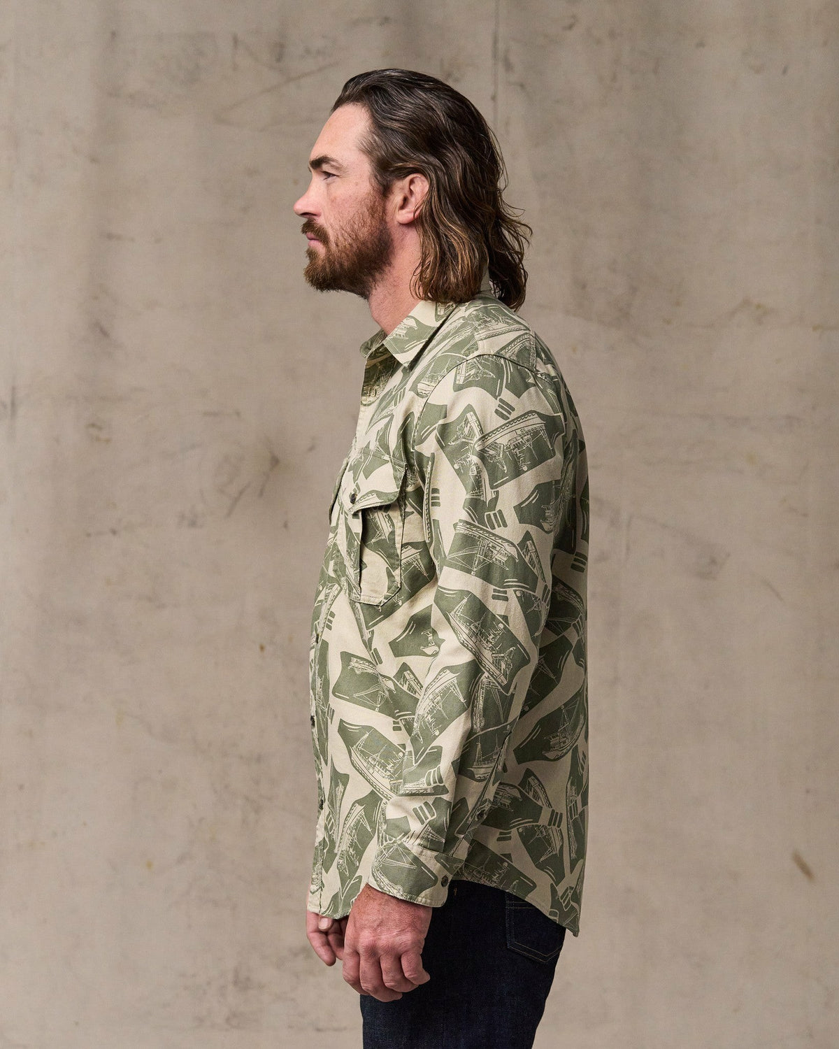Filson Special Offer / Lightweight Alaskan Guide Shirt - Khaki / Print