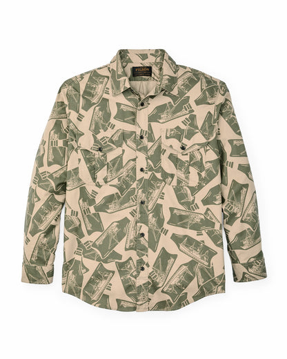 Filson Special Offer / Lightweight Alaskan Guide Shirt - Khaki / Print
