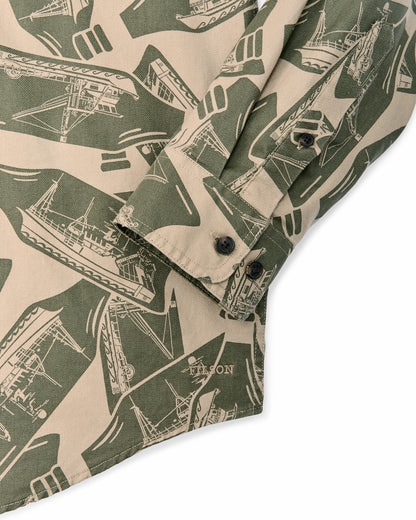 Filson Special Offer / Lightweight Alaskan Guide Shirt - Khaki / Print