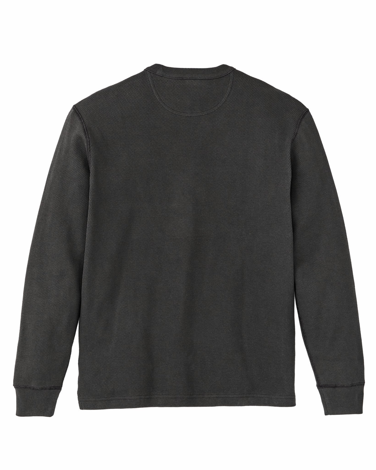Filson Latest / Waffle Knit Thermal Crewneck - Faded Black