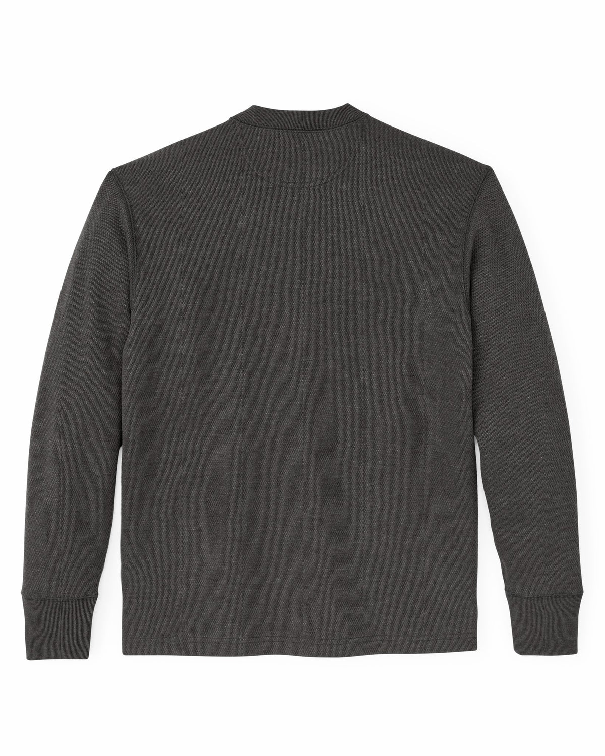 Filson Classic / Waffle Knit Henley - Charcoal