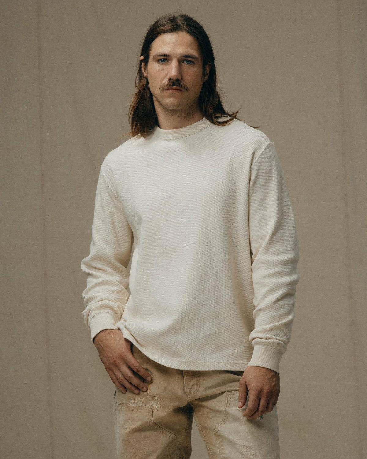 Filson Recommended / Waffle Knit Thermal Crewneck