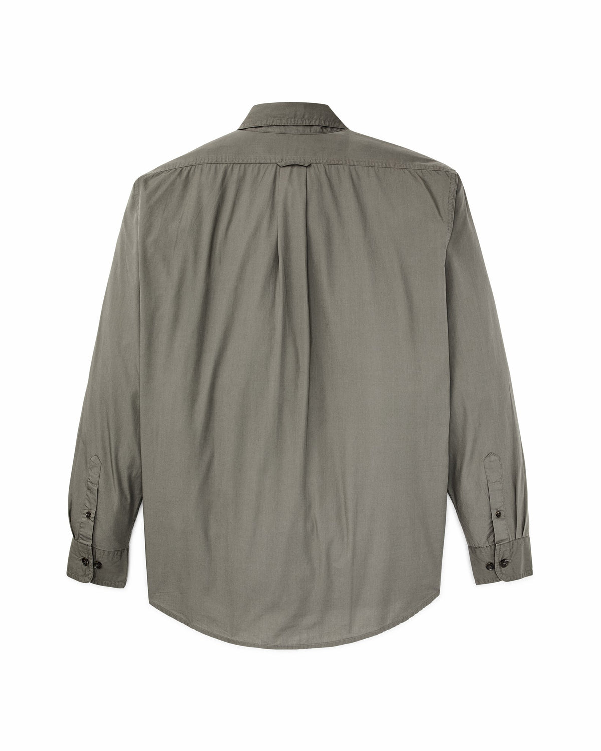 Filson Recommended / Filson's Washed Feather Cloth Shirt - Olive Gray