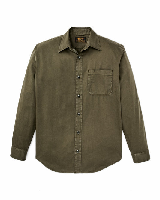 Filson Exclusive / 4.5-oz. Twill Shirt - Military Olive