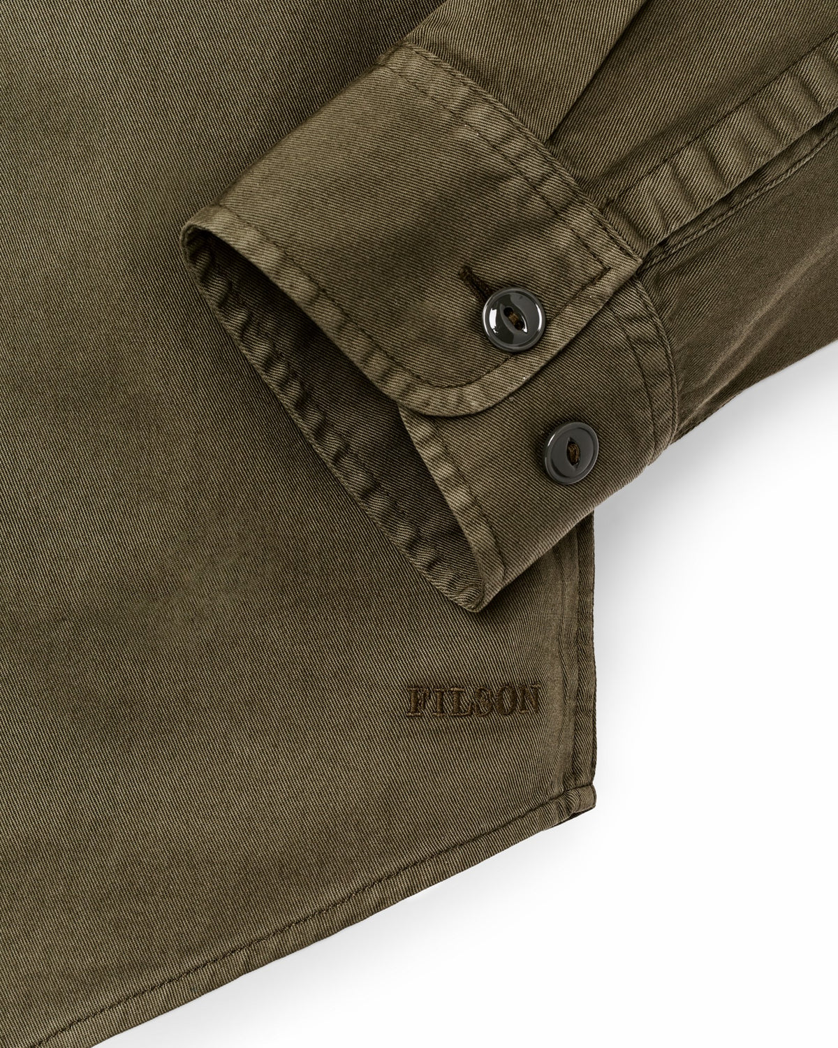 Filson Exclusive / 4.5-oz. Twill Shirt - Military Olive